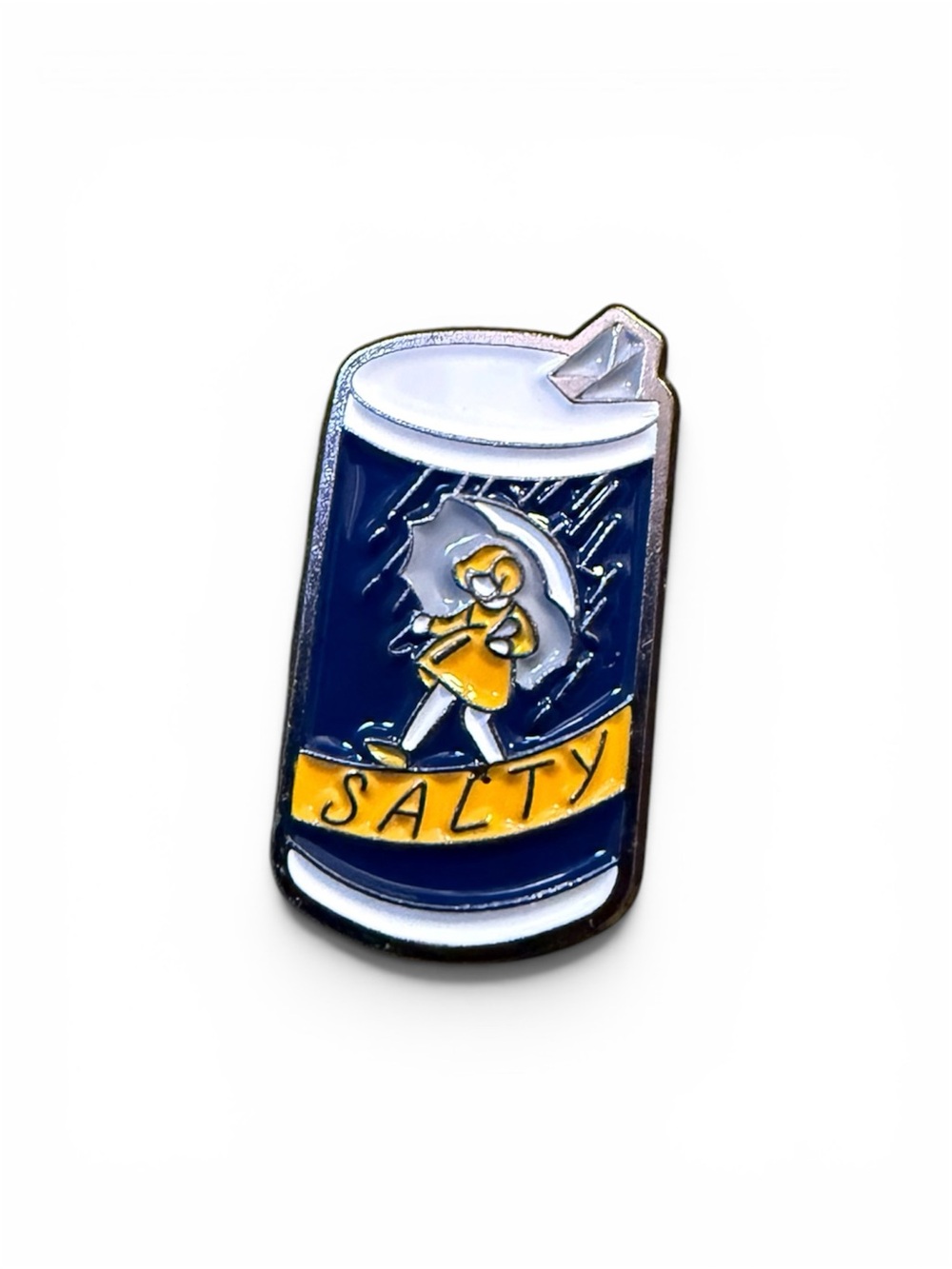 Enamel Pin ‘Salty’ Canister